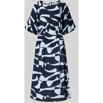 midi-jurk van viscose model 'CHANISE'