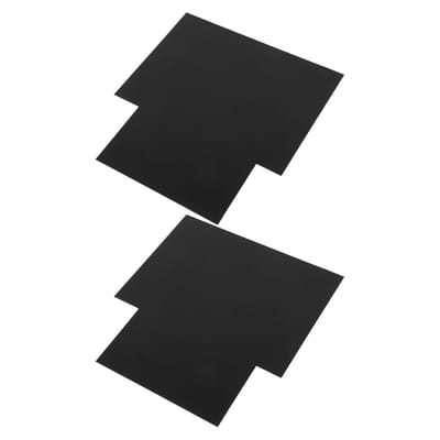 Aluminium Graveerplaten - Naamplaatjes Platen - DIY Knutselprojecten - Zwart Anodiseerbaar - A4 Formaat - Zwart