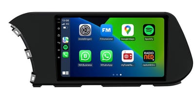 CarPlay autoradio geschikt voor Hyundai i20 | 2020 t/m 2025 | Android 13 | Draadloos Apple CarPlay & Android Auto | 2GB + 32GB | 8-Core processor | Davilon | 2025 model | 2020 2021 2022 2023 2024 2025 | Bluetooth & Wifi