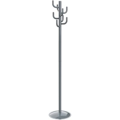 Maul Staande kapstok 9402682 MAULpolaris Lite Aantal haken: 8 (b x h x d) 36.5 x 177 x 36.5 cm Staal Grijs 1 stuk(s)