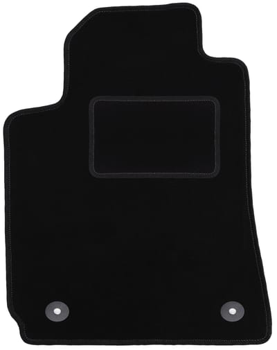 Chauffeursmat zwart voor: Alfa Romeo Brera coupe (2005-2010)