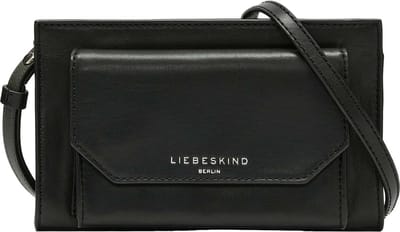 LIEBESKIND BERLIN Schoudertas Lora Calf Optic Crossbodybag Black Zwart