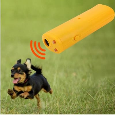 Afschrikapparaat voor honden – Anti-blaf – Blafonderdrukker – Trainingsapparaat – LED – Ultrasoon – 3-in-1 anti-blaf – Ultrasoon