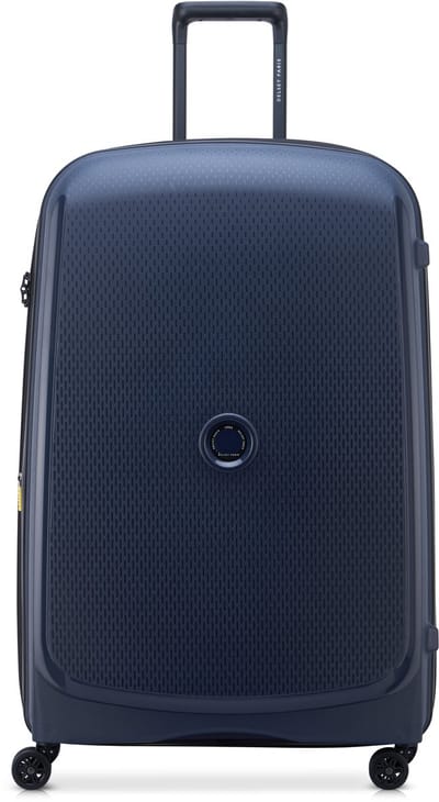 Delsey Belmont Plus Extra Grote Reiskoffer 83 cm Expandable – Gerecycled PP – 132L – 5,6 kg – TSA Slot – SECURITECH® Rits – 4 Dubbele Wielen - Blue