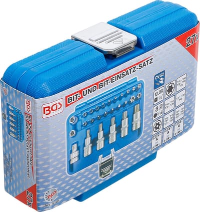 BGS Dopsleutelbit- en dopsleutelset 1/2 Torx 27 delig