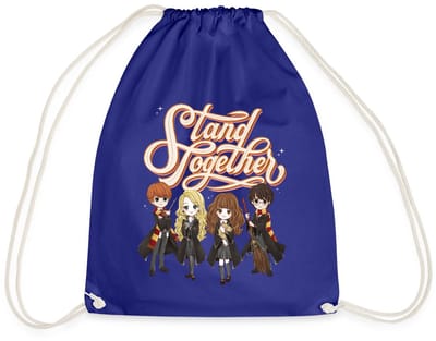 Harry Potter Geanimeerde Personages Stand Together Gymtas