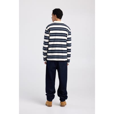America Today Lenny Blue/white Größe: XXL | Longsleeves Outlet | Herren | Blau
