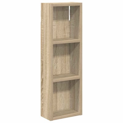 vidaXL - Badkamer - wandkast - Sonoma - Eik - 20 - x - 10 - x - 60,5 - cm