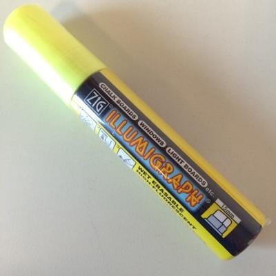 ZIG Illumigraph PMA-720 - Krijtmarker - Geel