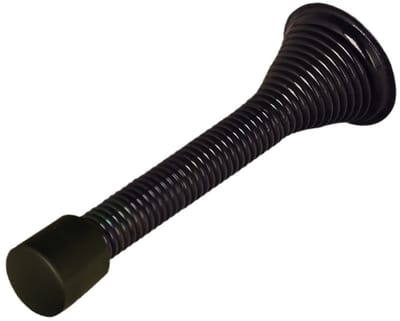 12 Veerdeurstoppers - Veerdeurstoppers voor de bovenste kinderbeveiliging - 10 cm - Zwart