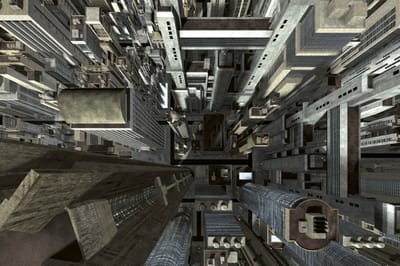 Fotobehang - Skyscrapers 375x250cm - Vliesbehang