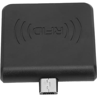 125Khz/134.2Khz Kaartlezer FDX Dierenlabel Lezen Identificatie Micro USB Interface voor Android gray