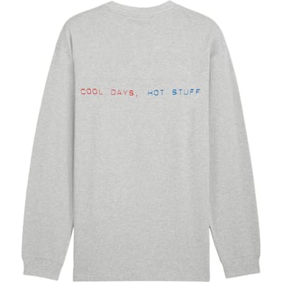 Puma Graphics Cool Day Hot Stuff Lange Mouwen Grijs K04