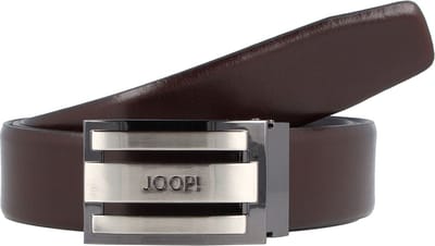 JOOP! Leren Riem Coll. Belt Adjustable 3,5 CM W110 D`Brown Donkerbruin