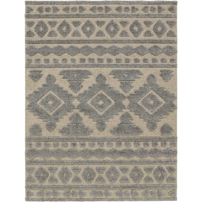 Tapijt Geneva grijs  60x100 cm