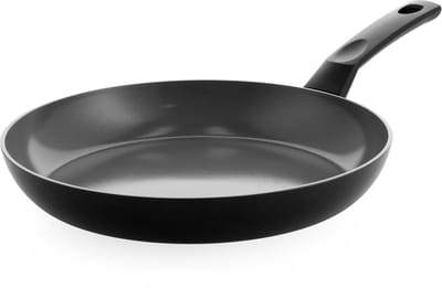 BK Easy Basic Ceramic Koekenpan 30cm – PFAS-vrije antikleeflaag – Koekenpan inductie – Keramische pan – Ovenbestendig tot 160°C – Koudgrepen – Zwart
