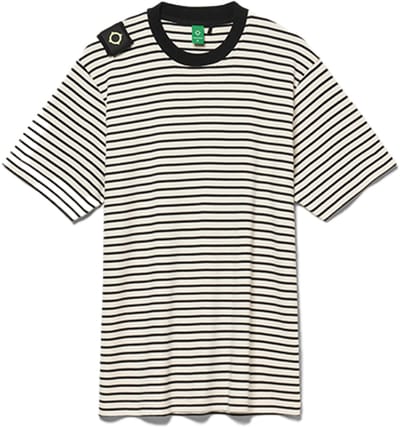 Ma.Strum Stripe Badge SS Tee