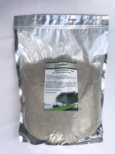 Vijverbalans - per 5kg - Helder vijverwater - KH GH verhogend - Alle 60 mineralen - Gezonde vijver - BioSolutions