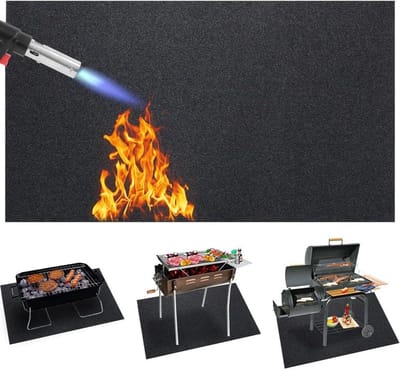 Vloermat voor BBQ | Hittebestendige Mat voor Grill en Barbecue Barbecue