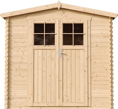 Timbela M369F - Houten tuinhuis - 4,33 m² - 226x236xH218 cm - zonder vloer