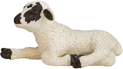 Mojo Farmland Lam Wit Zwart Liggend - 387060