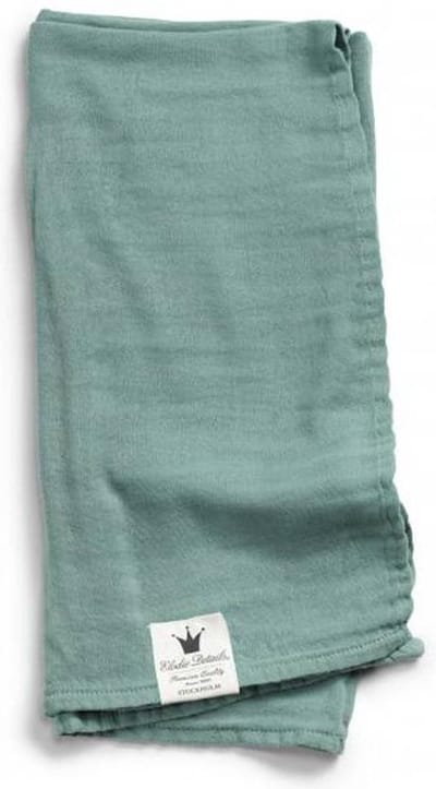 Elodie Bamboe Hydrofiele doek - Hydrofiele doeken - Tetradoeken - Mineral Green