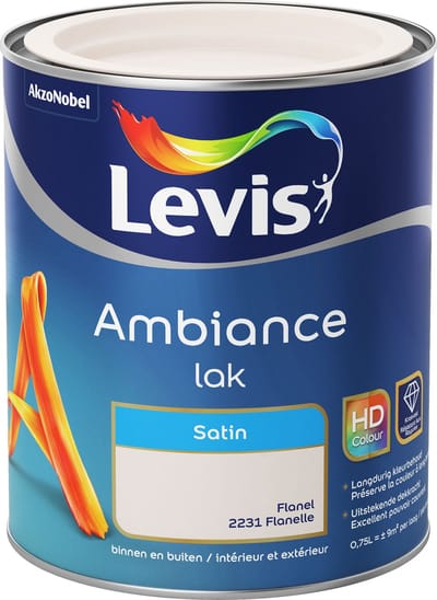 Levis - Ambiance Lak Satin - Flanel - 0,75 L