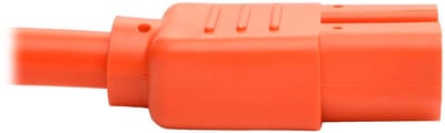 Tripp Lite P018-002-AOR electriciteitssnoer Oranje 0,6 m C14 stekker C15 stekker