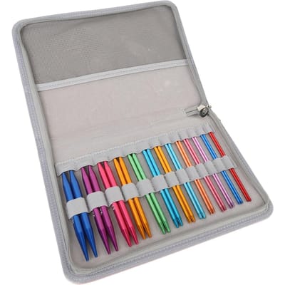 Rondbreinaalden Set 13cm Afneembaar Verwisselbaar Ronde Breinaalden Set gray