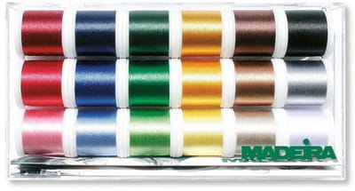 Madeira Rayon multicolor Borduurgaren 18 x 200 m