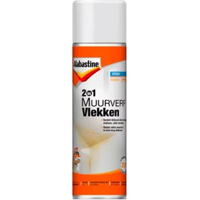 Alabastine Muurverf 2in1 - Wit - Vlekbestendig - 500ml