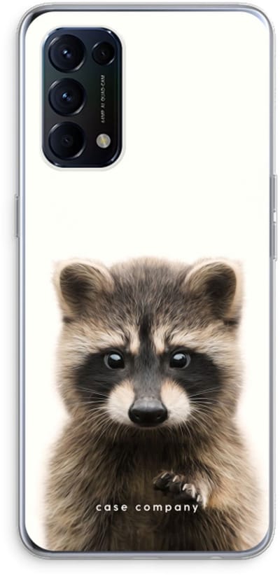 Case Company® - Hoesje geschikt voor Oppo Find X3 Lite hoesje - Rocco - Soft Cover Telefoonhoesje - Bescherming aan alle Kanten en Schermrand