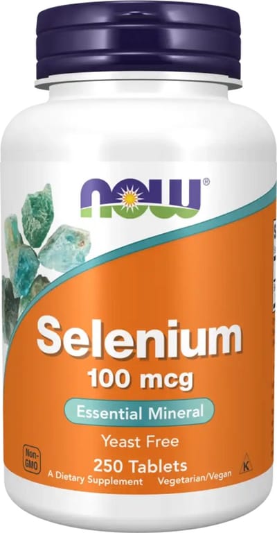 Selenium 100 mcg (250 tabletten)