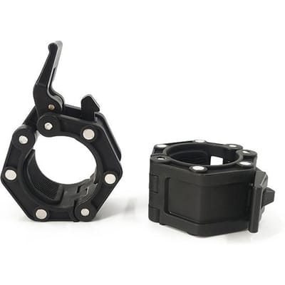 50mm Spinlock Halterkragen Snelspanners Halterklemmen Gewichtstang Klemmen met Magneet voor Gewichtheffen en Krachttraining