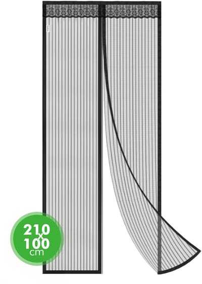 Travelhawk Vliegengordijn Magnetisch - Luxe Deurhor - 210 x 100 - Vliegen Gordijn - Horgordijn