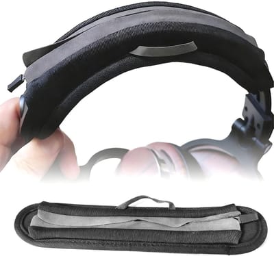 Dailygoods- Hoofdbandkussen Vervanging - Compatibel met Teufel Hoofdtelefoon - Zacht en Ademend - Duurzaam Nylonweefsel - Vermindert Ongemak - Ideaal voor Gaming en Kantoor - Hoofdtelefoonhoes