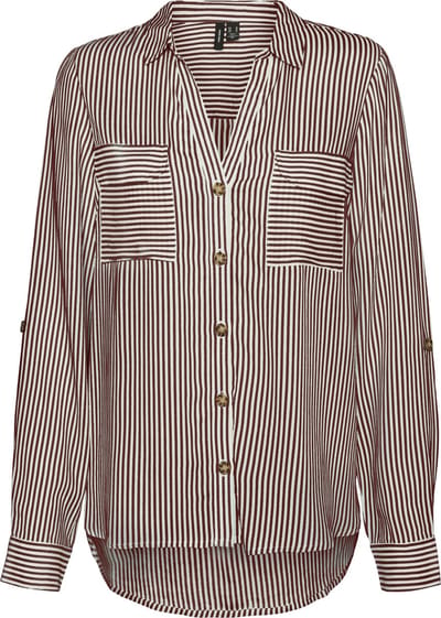 VERO MODA - VMBUMPY L/S SHIRT NEW WVN NOOS - Dames - Blouses