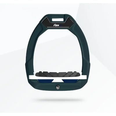 Veiligheidseisen stijgbeugels Hellend Grip Groen/Wit/Marine Flex-On Safe-On