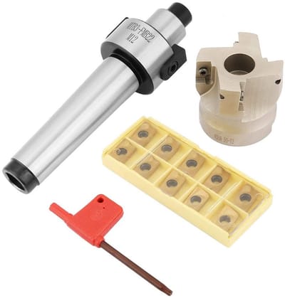 Dailygoods- Vlakfrees 400R-50-22 - MT3-FMB22 Houder - 10 Stuks APMT1604 - Slagvast - Hoge Hardheid - Ideaal voor CNC-frezen - Frees