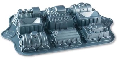 Trein Cakevorm - 39,5 cm x 25 cm x 5 cm - Perfect voor Feestjes en Bakplezier