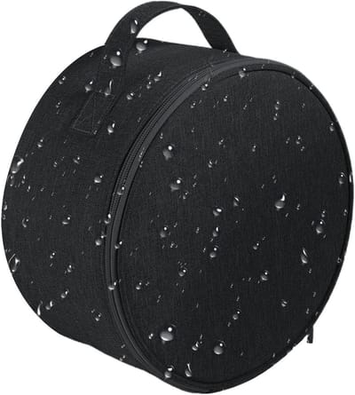 Générique Draagbare fan-opbergtas, 32,5 x 15 cm, ventilator, ronde tas voor mannen, , reizen, werkplek, picknick, vrouwen, camping, outdoor
