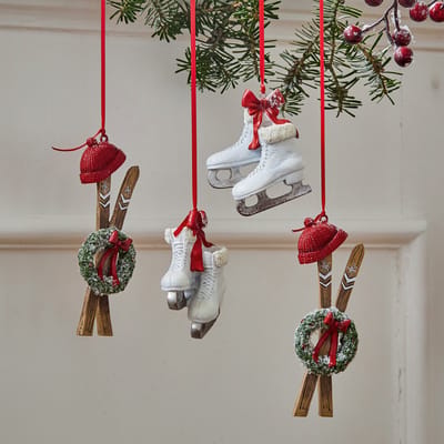 LOBERON Hanger set van 4 Papeta bont