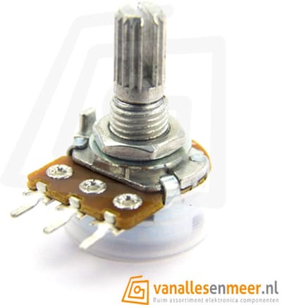 20K OHM W-Taper Tone Control Potentiometer ALPHA – W20K