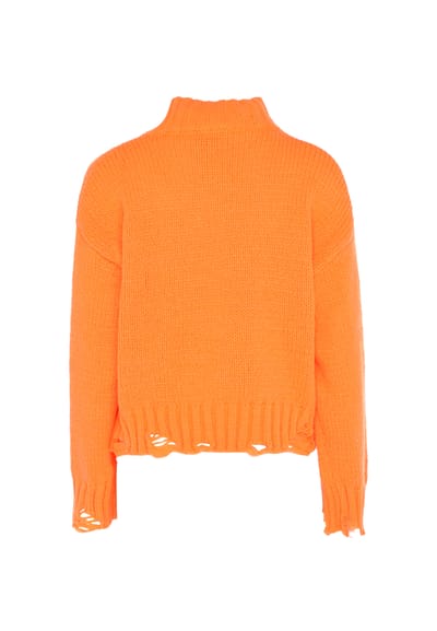 Mymo Jumper Dames oranje