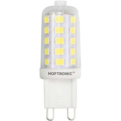 HOFTRONIC G9 LED Lamp - 3 Watt 300 lumen - 6500K Daglicht wit - 230V - Vervangt 30 Watt - T4 halogeen