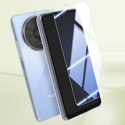 Mayaxess, Beschermingskit voor Xiaomi Redmi A3 Integrale bescherming, Transparant
