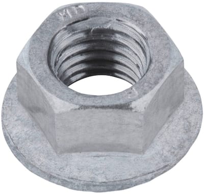 Wurth - EN 1661 staal 10 zinklamel zilver - Zeskantmoer met flens EN 1661, staal, sterkteklasse 10, zinklamel, zilver (ZFSHL) - x 500 st