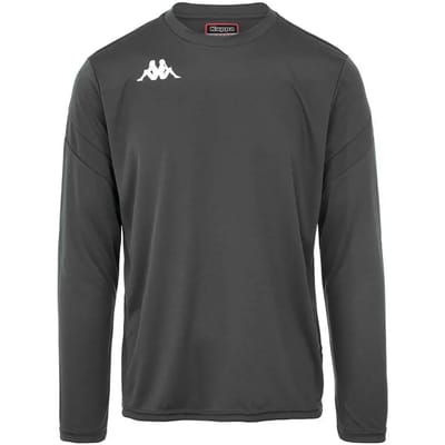Kappa Dovol T-shirt Met Lange Mouwen Grijs L Man
