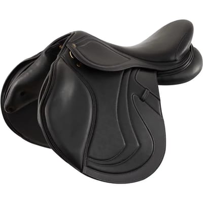 Leren springzadel voor paarden BR Equitation Viviani