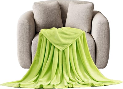 Pluizige Flanellen Dekens 170x200 cm - Extra Zacht en Warm voor Sofa, Bed en Lounge